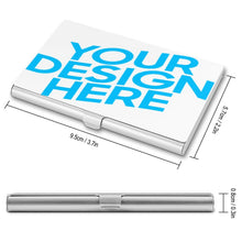 Cargar imagen en el visor de la galería, Protectores de tarjetas Tarjetero profesional para organizar tarjetas de presentación BG1601004 Personalizado Personalizada con Foto, Texto o Logo