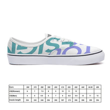 Cargar imagen en el visor de la galería, Zapatos de lona con cordones para mujer hombre FS0811006 Personalizados con Impresión Completa con Foto Logo Patrón Texto