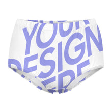 Cargar imagen en el visor de la galería, Braguitas Suaves para Niñas / Ropa Interior para Niños CA Personalizada con Impresión Completa de Una Imagen con Foto Logo Patrón Texto