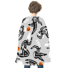 Cargar imagen en el visor de la galería, Capa de Halloween sin Capucha de Satín con sombrero, disfraces de Halloween para niños FS0821000 Personalizada Impresion Completa de Una Imagen con Foto Logotipo Patrón Texto