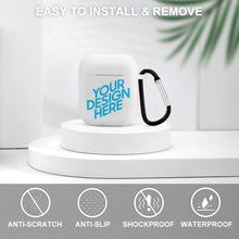 Cargar imagen en el visor de la galería, Funda de silicona para auriculares Bluetooth de Apple 3C0710015 Personalizado Personalizada con Foto, Texto o Logo