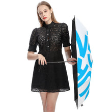 Cargar imagen en el visor de la galería, Paraguas Manual de 3 Pliegues ZYS02-8K con 3 segmentos de Vinilo con Diseño Personalizado de Tus Fotos o Textos