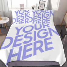 Cargar imagen en el visor de la galería, Juego de Cama de Tres Piezas JJ0527000 Personalizado con impresión completa con Foto Logo Patrón Texto