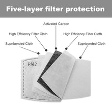 Cargar imagen en el visor de la galería, Mascarilla Reutilizable Antipolvo para Adultos con Filtro Lavable JJ0521007 Personalizada Impresion Completa de Una Imagen con Foto Logo Patrón Texto