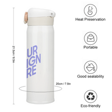 Cargar imagen en el visor de la galería, Taza botella Termo de Acero Inoxidable 350ml con Impresión UV de JJ0520014 Personalizado Personalizada con Foto, Texto o Logo