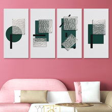 Cargar imagen en el visor de la galería, Cuadro Colgante Vertical con Diseño Cuádruple de Múltiples Imágenes con Diseño Personalizado Personalizada de Tus Fotos o Textos