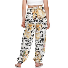 Cargar imagen en el visor de la galería, Pantalones casuales Pantalones deportivos para niños niñas con cordón elástico NT204 Personalizados con Impresión Completa de una imagen con Foto Logo Patrón Texto