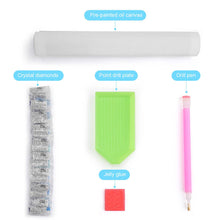 Cargar imagen en el visor de la galería, Pintura de diamante/Lienzo/Imagen de versión horizontal (redonda) GY0903389 Personalizado,Personalizada Con Foto,Logo O Texto