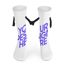 Cargar imagen en el visor de la galería, Bonitos calcetines de mano para mujer y hombre personalizado con patrón foto texto