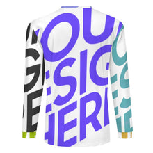 Cargar imagen en el visor de la galería, Maillot de Ciclismo Manga Larga / Camiseta Deportiva para Hombre SDS017 Personalizado con Impresión Completa de Múltiples Imágenes con Foto Logo Patrón Texto