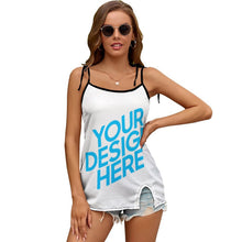 Cargar imagen en el visor de la galería, Camisola con Tirantes para Mujer NZ004 Personalizada con impresión completa con Foto Logo Patrón Texto