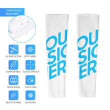 Cargar imagen en el visor de la galería, Mangas para Protector Solar Unisex Adulto FS0814000 Personalizadas con Impresión Completa con Foto Logo Patrón Texto