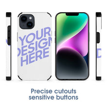 Cargar imagen en el visor de la galería, Carcesas Protectoras de iPhone 14 Series / Fundas de Fibra de Cuero para iPhone 14 / 14 Plus / iPhone 14 Pro / 14 Pro Max 3C0705126 Personalizada Impresion Completa de Una Imagen con Foto Logo Patrón Texto