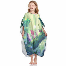 Cargar imagen en el visor de la galería, Poncho Toalla de Playa Grande Suave para Niños Niñas NT158 Personalizada con Impresión Completa con Foto Logo Patrón Texto