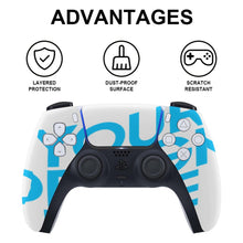 Cargar imagen en el visor de la galería, Pegatina Protectora Decorativa / Etiqueta Adhesiva para Controlador PS5 (Versión Digital) 3C0717004 Personalizada con Impresión Completa de Una Imagen con Foto Logo Patrón Texto