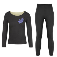 Cargar imagen en el visor de la galería, Ropa Térmica Conjunto para Mujer BR001 Personalizada con Impresión Completa de Una Imagen con Foto Logo Patrón Texto