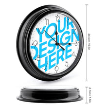 Cargar imagen en el visor de la galería, Reloj de pared de estilo europeo GY0903152 Personalizado con Texto y Foto Online