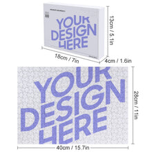 Cargar imagen en el visor de la galería, Juguete de Puzzle Rompecabezas de Madera 300 Piezas para Adultos Niños GY0907006 Personalizado Impresion Completa de Una Imagen con Foto Logo Patrón Texto