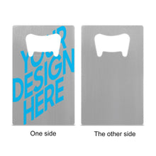 Cargar imagen en el visor de la galería, Sacacorcho de Acero Inoxidable con Diseño Personalizado Personalizada de Tus Fotos o Textos