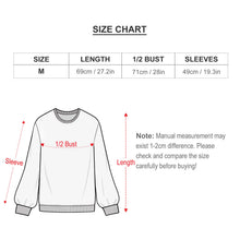 Cargar imagen en el visor de la galería, Sudadera para mujer con mangas abullonadas de vellón holgada con cuello redondo y hombros caídos casual NZ2205185 D85 Personalizada con Foto, Texto o Logo