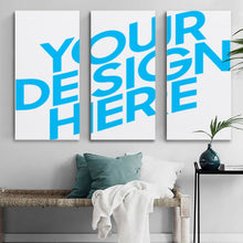 Cargar imagen en el visor de la galería, Cuadros Imágenes Pintura de Múltiples Diseños Impresión Cuadrado Póster Colgante de 3 Paneles 3 Unidad Pintura de Lienzo Para una sola foto (Vertical1: 2) GY0903215 Personalizado Personalizada con Foto, Texto o Logo