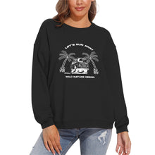 Cargar imagen en el visor de la galería, Sudadera holgada con cuello redondo y hombros caídos para mujer 100% algodón casual NZ2205148 A-071Personalizado Personalizada con Foto, Texto o Logo