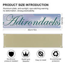 Cargar imagen en el visor de la galería, Letrero Tabla Tablero Índice de Hojalata GY0903318 Personalizado Personalizada con Foto, Texto o Logo