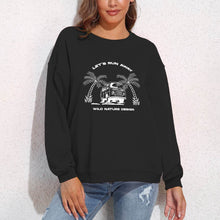 Cargar imagen en el visor de la galería, Sudadera holgada con cuello redondo y hombros caídos para mujer 100% algodón casual NZ2205148 A-071Personalizado Personalizada con Foto, Texto o Logo