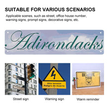 Cargar imagen en el visor de la galería, Letrero Tabla Tablero Índice de Hojalata GY0903318 Personalizado Personalizada con Foto, Texto o Logo