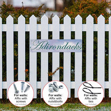 Cargar imagen en el visor de la galería, Letrero Tabla Tablero Índice de Hojalata GY0903318 Personalizado Personalizada con Foto, Texto o Logo