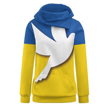 Cargar imagen en el visor de la galería, Sudadera con capucha solapa con forro polar para mujer AKH Personalizada con Impresión Completa de múltiples imágenes con Foto Logo Patrón Texto