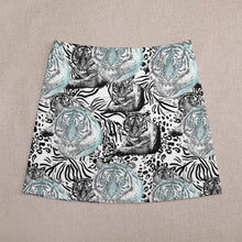 Cargar imagen en el visor de la galería, Falda Mini / Falda corta Sexy Estampado para mujer ALQ Personalizada con Impresión Completa de una imagen con Foto Logo Patrón Texto