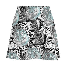 Cargar imagen en el visor de la galería, Falda Mini / Falda corta Sexy Estampado para mujer ALQ Personalizada con Impresión Completa de una imagen con Foto Logo Patrón Texto