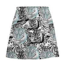 Cargar imagen en el visor de la galería, Falda Mini / Falda corta Sexy Estampado para mujer ALQ Personalizada con Impresión Completa de una imagen con Foto Logo Patrón Texto