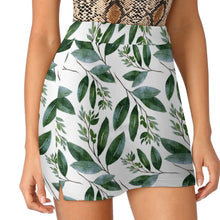 Cargar imagen en el visor de la galería, Falda con Forro pantalones cortos Seguros para mujer AMQ Personalizada con Impresión Completa de múltiples imágenes con Foto Logo Patrón Texto