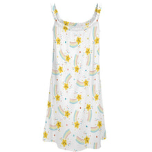 Cargar imagen en el visor de la galería, Vestido sin Mangas con Tirantes de Moda para Mujer AQ Personalizado con Impresión Completa de una imagen con Foto Logo Patrón Texto