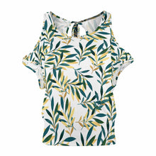 Cargar imagen en el visor de la galería, Camiseta hombros descubiertos sin manga sexy Talla Grande para mujer AUT Personalizada con Impresión Completa de una imagen con Foto Logo Patrón Texto