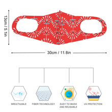 Cargar imagen en el visor de la galería, Máscara Mascarilla de Poliéster para Adultos con Diseño Personalizado de Tus Fotos o Nombres Online