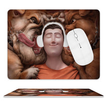 Cargar imagen en el visor de la galería, Alfombrilla de Cuero para Ratón Personalizada con Tu Foto Online