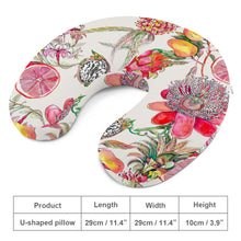 Cargar imagen en el visor de la galería, Almohada en Forma de U con Funda Lavable / Almohada de Viaje para Cuello para Adultos Niños Personalizada con Foto Logo Patrón Texto
