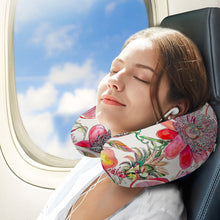 Cargar imagen en el visor de la galería, Almohada en Forma de U con Funda Lavable / Almohada de Viaje para Cuello para Adultos Niños Personalizada con Foto Logo Patrón Texto