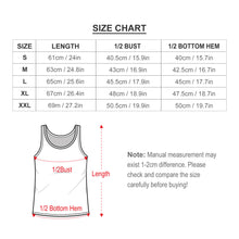 Cargar imagen en el visor de la galería, Tank Top Crop Top Camiseta sin Mangas Tirantes para Mujer NZ106 Personalizado con impresión completa con Foto Logo Patrón Texto