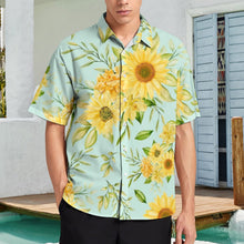 Cargar imagen en el visor de la galería, Camisa / Camiseta Manga Corta con Solapa Bolsillo para hombre B339 Personalizada con Impresión Completa de múltiples imágenes con Foto Logo Patrón Texto