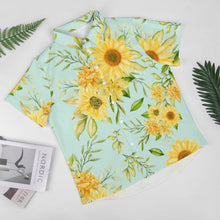 Cargar imagen en el visor de la galería, Camisa / Camiseta Manga Corta con Solapa Bolsillo para hombre B339 Personalizada con Impresión Completa de múltiples imágenes con Foto Logo Patrón Texto