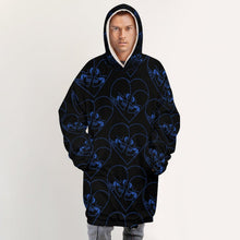 Cargar imagen en el visor de la galería, Sudadera con capucha forro polar bolsillo grande para hombre B412 Personalizada con Impresión Completa de múltiples imágenes con Foto Logo Patrón Texto