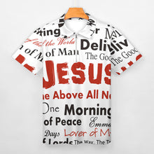 Cargar imagen en el visor de la galería, POLOS de manga corta con cremallera para hombre B470 Personalizados con Impresión Completa de con Foto Logo Patrón Texto