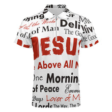 Cargar imagen en el visor de la galería, POLOS de manga corta con cremallera para hombre B470 Personalizados con Impresión Completa de con Foto Logo Patrón Texto