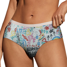 Cargar imagen en el visor de la galería, Bragas de encaje / Ropa Interior Suave para Mujer B499 Personalizadas con Impresión Completa de Múltiples Imágenes con Foto Logo Patrón Texto
