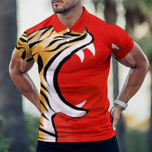 Cargar imagen en el visor de la galería, Polo / Camisa de hombre de verano con cuello con estampado B612 Personalizado con Impresión Completa de una sola imagen con Foto Logo Patrón Texto