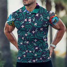 Cargar imagen en el visor de la galería, Polo / Camisa de hombre de verano con estampado B612 Personalizado con Impresión Completa de múltiples imágenes con Foto Logo Patrón Texto